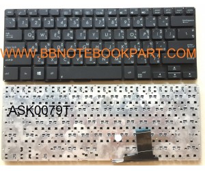 Asus Keyboard คีย์บอร์ด BU400  BU400A BU400V   BU201  BU401 B400  B400A B400V   series ภาษาไทย อังกฤษ
